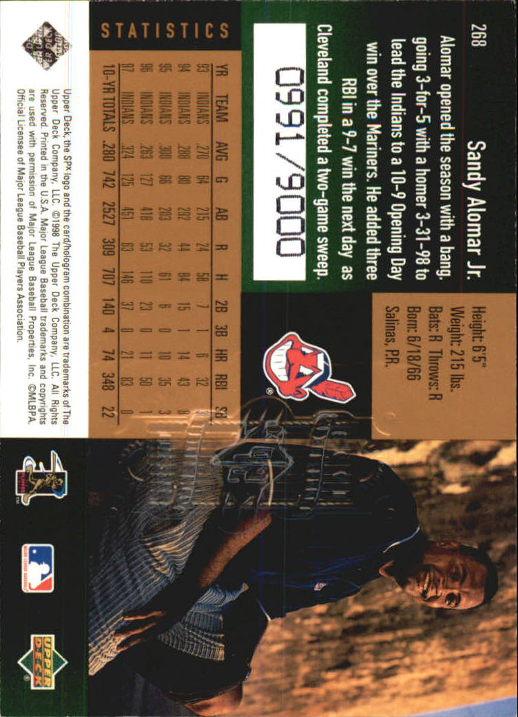 B3190- 1998 SPx Finite Assorted Baseball Cards -You Pick- 15+ FREE US SHIP - Picture 147 of 402