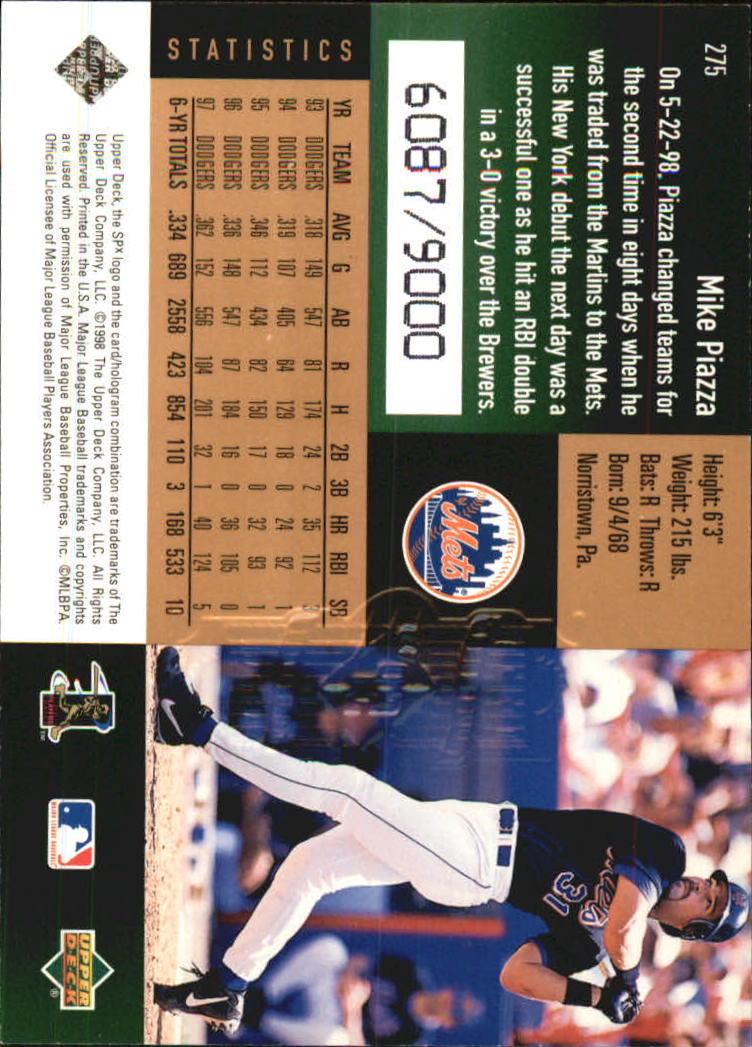 B3190- 1998 SPx Finite Assorted Baseball Cards -You Pick- 15+ FREE US SHIP - Picture 157 of 402