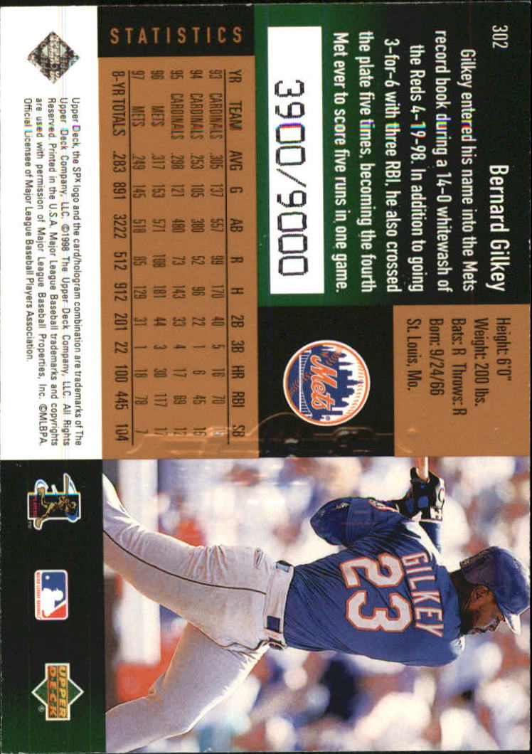 B3190- 1998 SPx Finite Assorted Baseball Cards -You Pick- 15+ FREE US SHIP - Picture 191 of 402