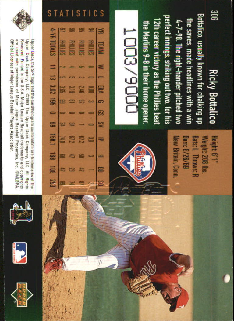 B3190- 1998 SPx Finite Assorted Baseball Cards -You Pick- 15+ FREE US SHIP - Picture 195 of 402