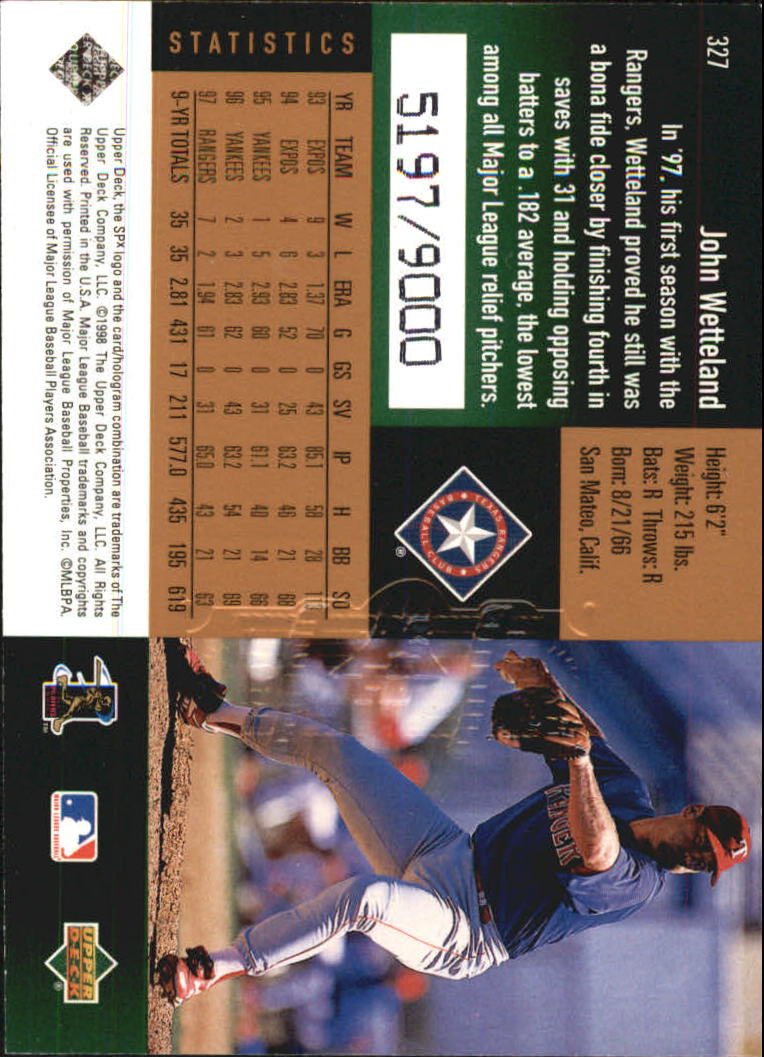 B3190- 1998 SPx Finite Assorted Baseball Cards -You Pick- 15+ FREE US SHIP - Picture 219 of 402