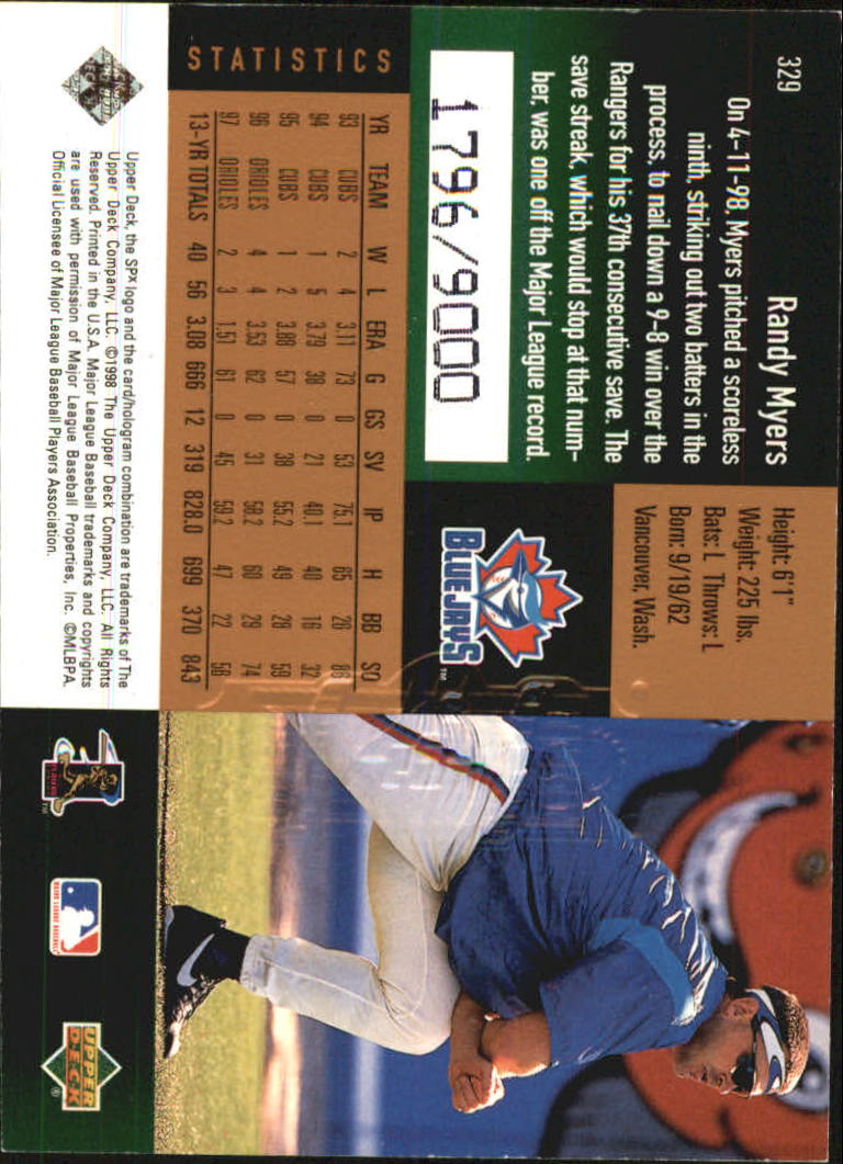 B3190- 1998 SPx Finite Assorted Baseball Cards -You Pick- 15+ FREE US SHIP - Picture 221 of 402