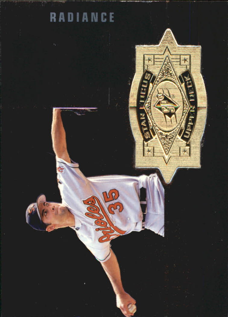 1998 SPx Finite Radiance #144 Mike Mussina SF