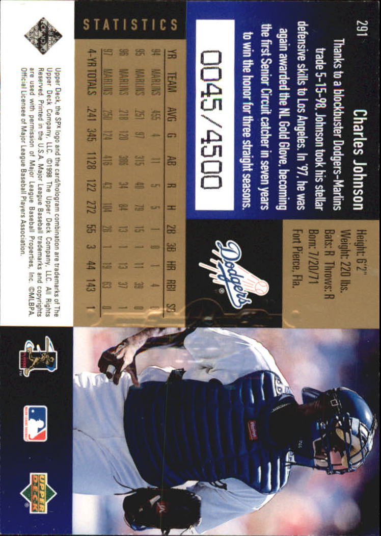 B3190- 1998 SPx Finite Assorted Baseball Cards -You Pick- 15+ FREE US SHIP - Picture 309 of 402