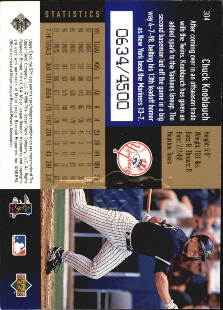 B3190- 1998 SPx Finite Assorted Baseball Cards -You Pick- 15+ FREE US SHIP - Picture 321 of 402