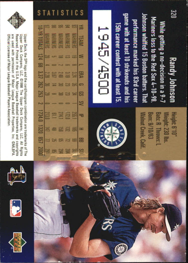 B3190- 1998 SPx Finite Assorted Baseball Cards -You Pick- 15+ FREE US SHIP - Picture 333 of 402