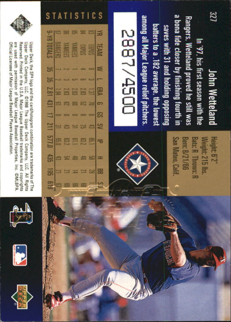 B3190- 1998 SPx Finite Assorted Baseball Cards -You Pick- 15+ FREE US SHIP - Picture 339 of 402