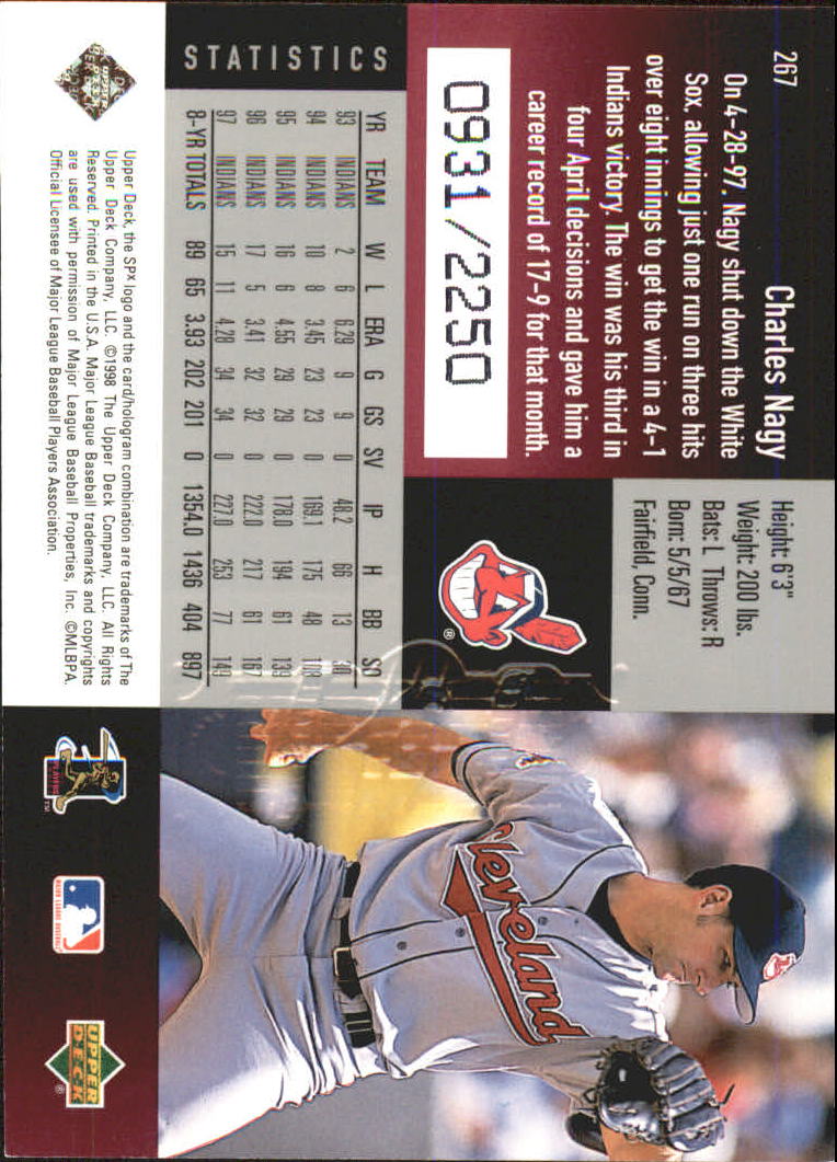 B3190- 1998 SPx Finite Assorted Baseball Cards -You Pick- 15+ FREE US SHIP - Picture 372 of 402