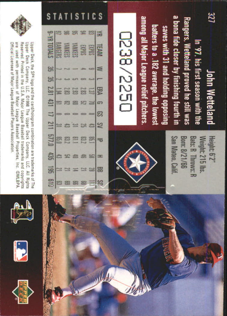 B3190- 1998 SPx Finite Assorted Baseball Cards -You Pick- 15+ FREE US SHIP - Picture 402 of 402