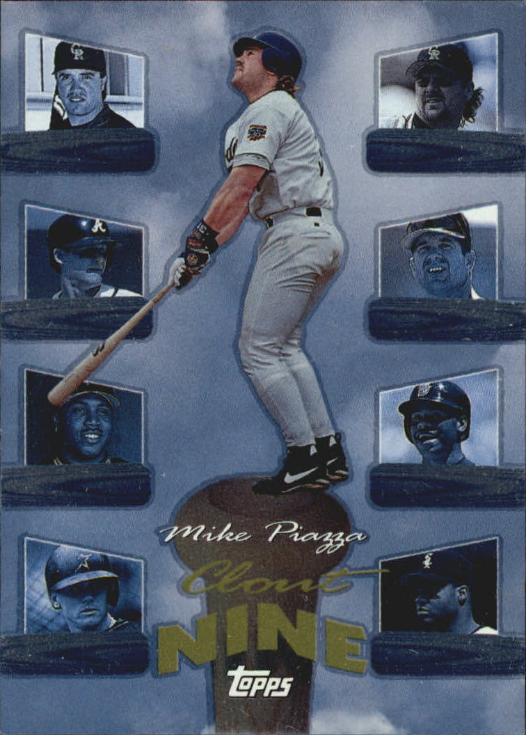 1998 Topps Clout Nine #C2 Mike Piazza