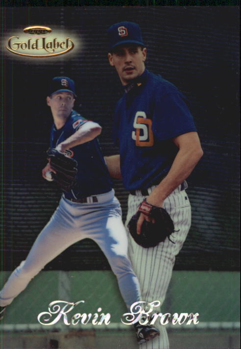 1998 Topps Gold Label Class 2 #1 Kevin Brown