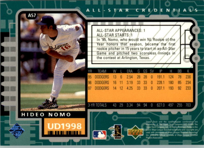 A0522- 1998 Upper Deck BB Verschiedene Einsatz Karten -du Pick- 15 + Kostenlose - Bild 7 von 95