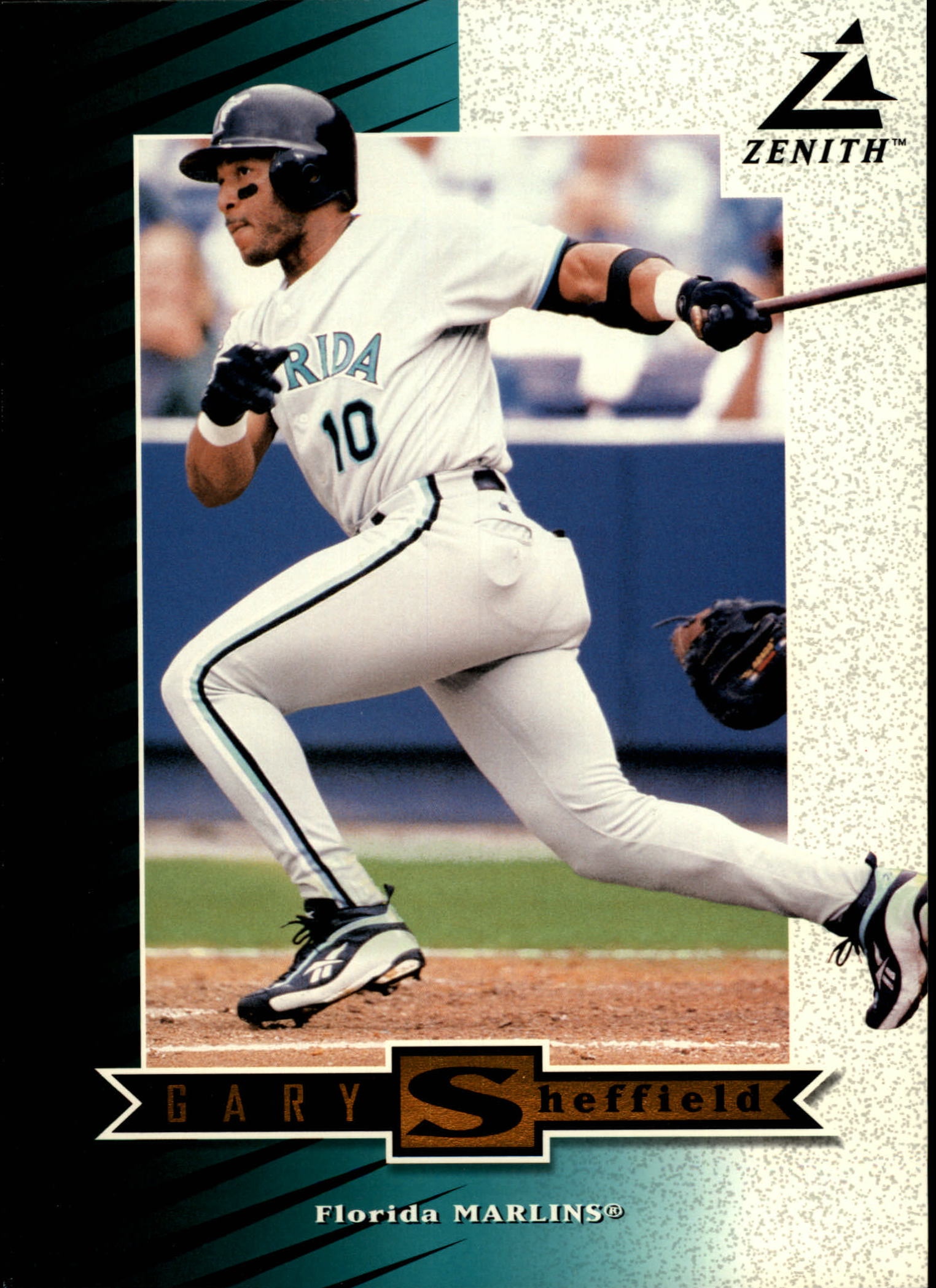 1998 Pinnacle Inside Gary Sheffield Florida Marlins #22