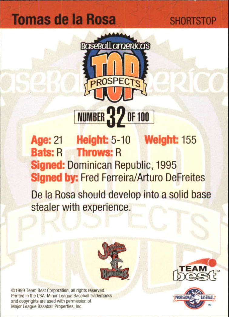 A7653- 1999 Baseball America Card #s 1-100 -You Pick- 15+ FREE US SHIP - Picture 47 of 163