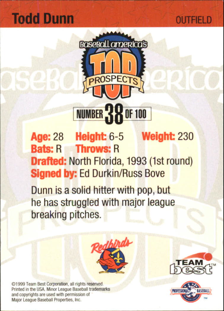 A7653- 1999 Baseball America Card #s 1-100 -You Pick- 15+ FREE US SHIP - Picture 59 of 163