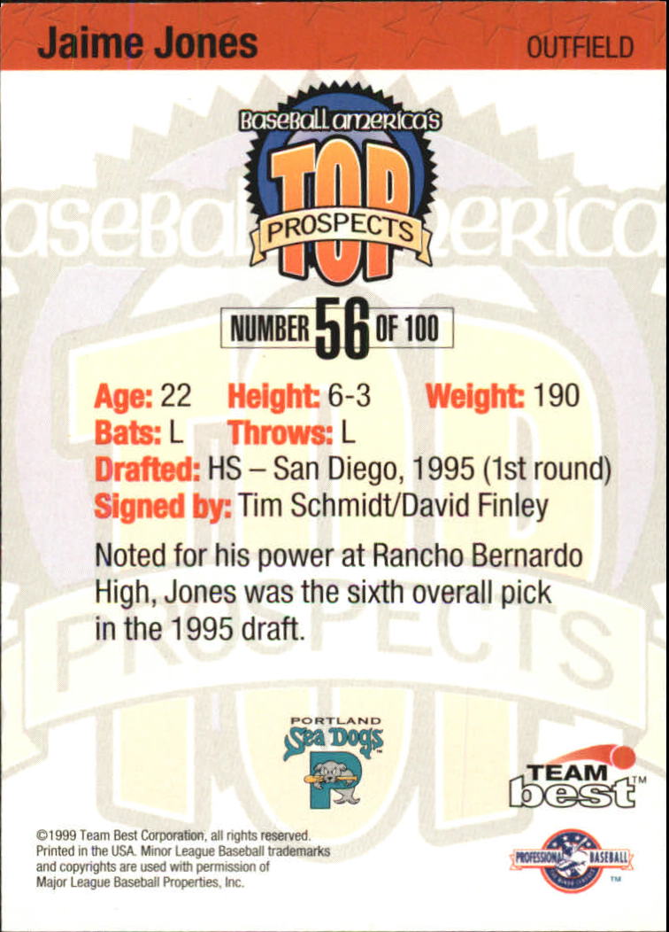 A7653- 1999 Baseball America Card #s 1-100 -You Pick- 15+ FREE US SHIP - Picture 87 of 163