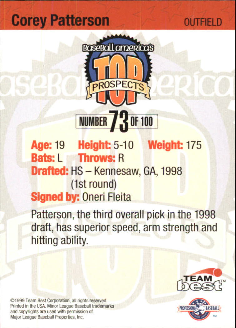 A7653- 1999 Baseball America Card #s 1-100 -You Pick- 15+ FREE US SHIP - Picture 115 of 163