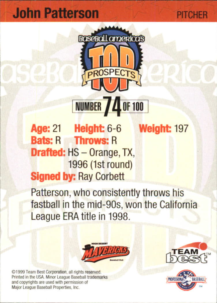 A7653- 1999 Baseball America Card #s 1-100 -You Pick- 15+ FREE US SHIP - Picture 117 of 163