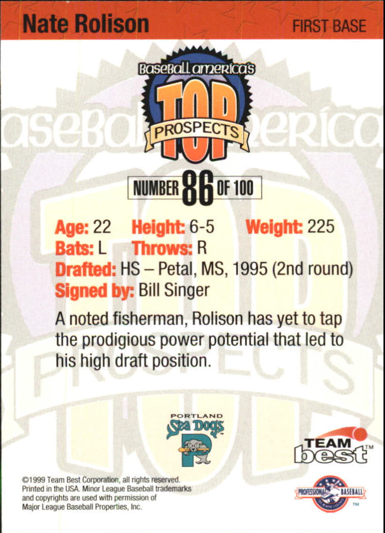 A7653- 1999 Baseball America Card #s 1-100 -You Pick- 15+ FREE US SHIP - Picture 139 of 163