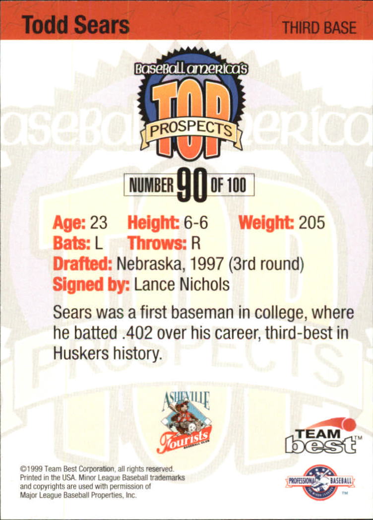 A7653- 1999 Baseball America Card #s 1-100 -You Pick- 15+ FREE US SHIP - Picture 145 of 163