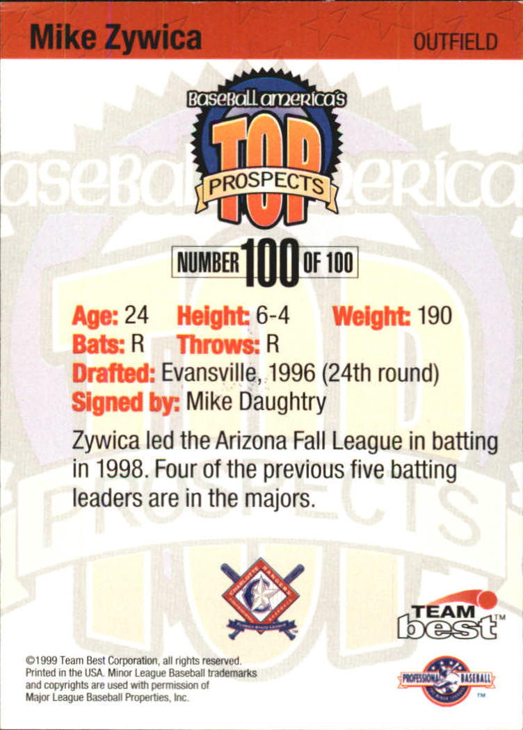 A7653- 1999 Baseball America Card #s 1-100 -You Pick- 15+ FREE US SHIP - Picture 163 of 163