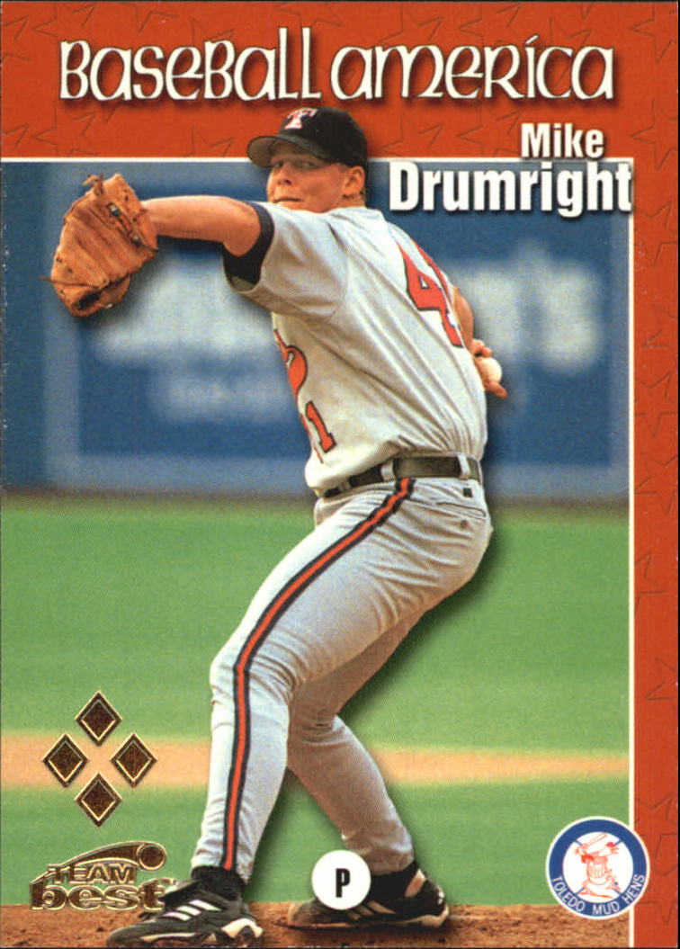 1999 Baseball America Diamond Best Gold #37 Mike Drumright