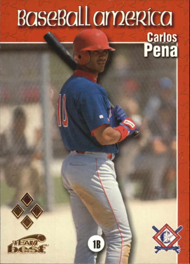 1999 Baseball America Diamond Best Gold #77 Carlos Pena