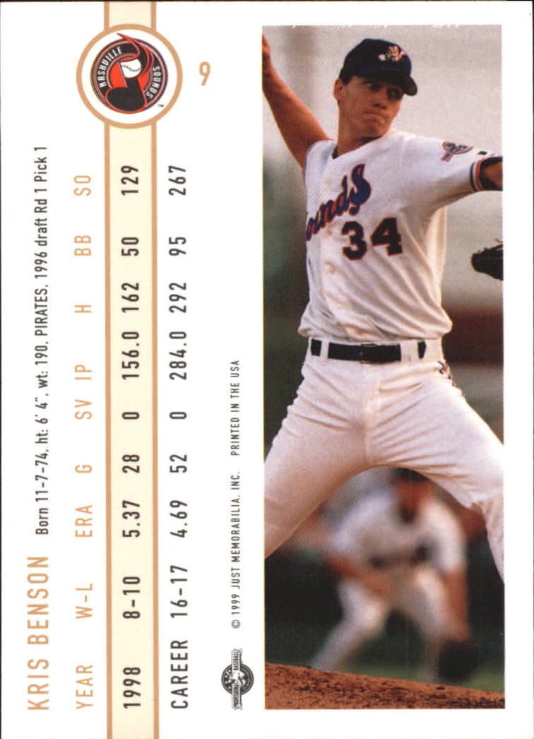 B6666- 1999 Just Baseball Card #s 1-250 +Rookies -You Pick- 15+ FREE US SHIP - Picture 19 of 476