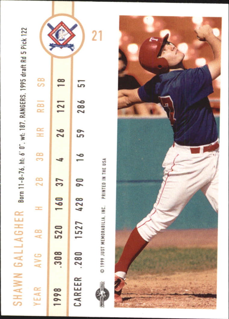 B6666- 1999 Just Baseball Card #s 1-250 +Rookies -You Pick- 15+ FREE US SHIP - Picture 43 of 476