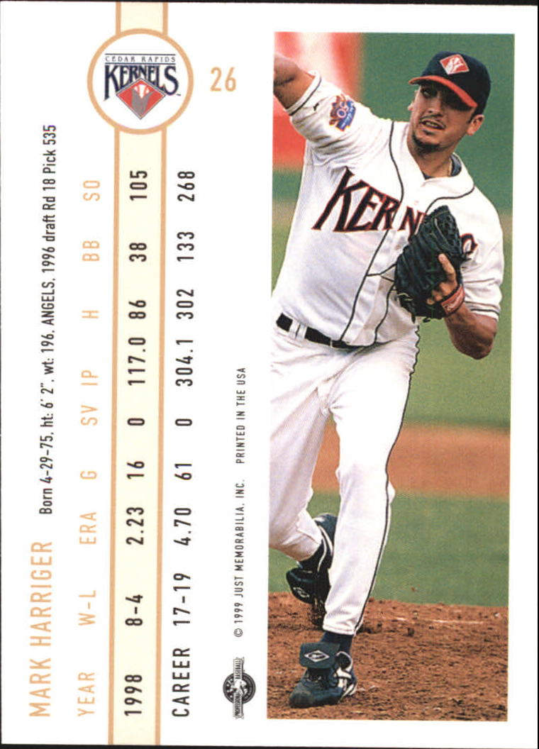 B6666- 1999 Just Baseball Card #s 1-250 +Rookies -You Pick- 15+ FREE US SHIP - Picture 53 of 476
