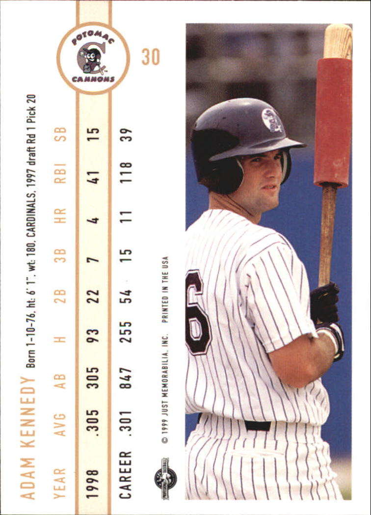 B6666- 1999 Just Baseball Card #s 1-250 +Rookies -You Pick- 15+ FREE US SHIP - Picture 61 of 476