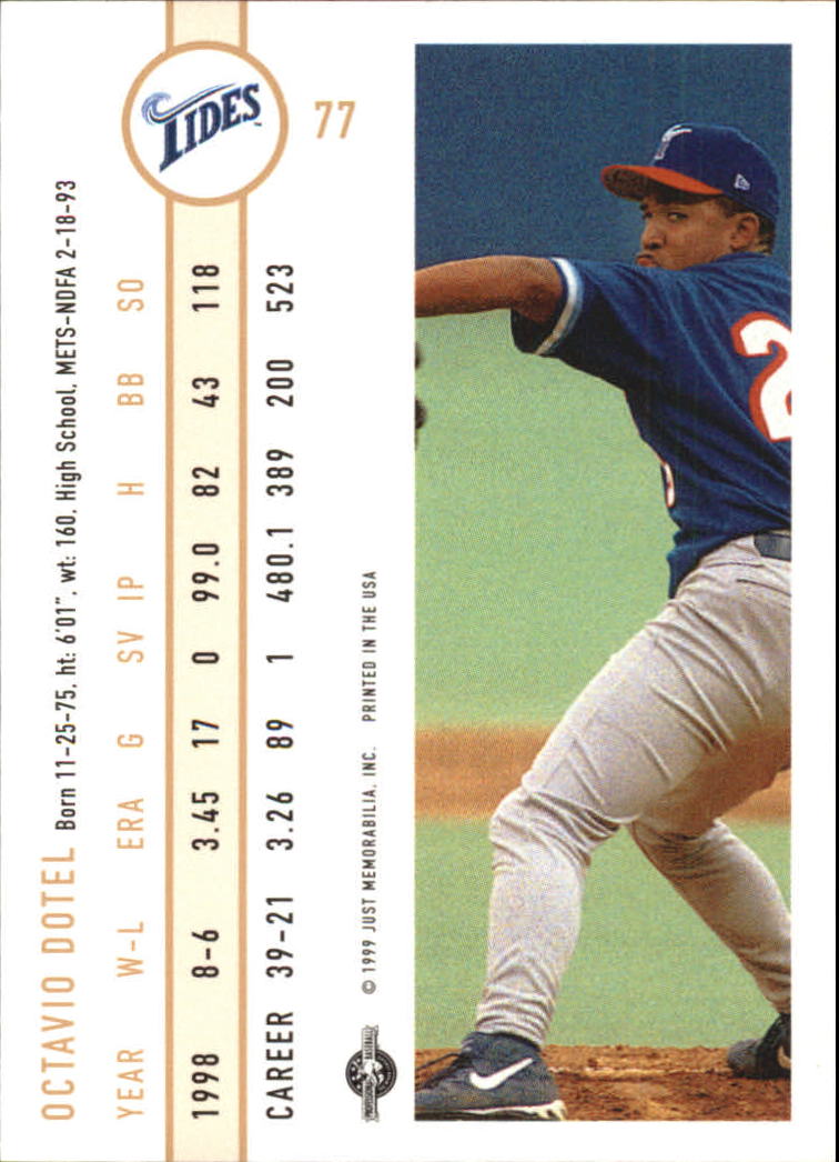 B6666- 1999 Just Baseball Card #s 1-250 +Rookies -You Pick- 15+ FREE US SHIP - Picture 148 of 476