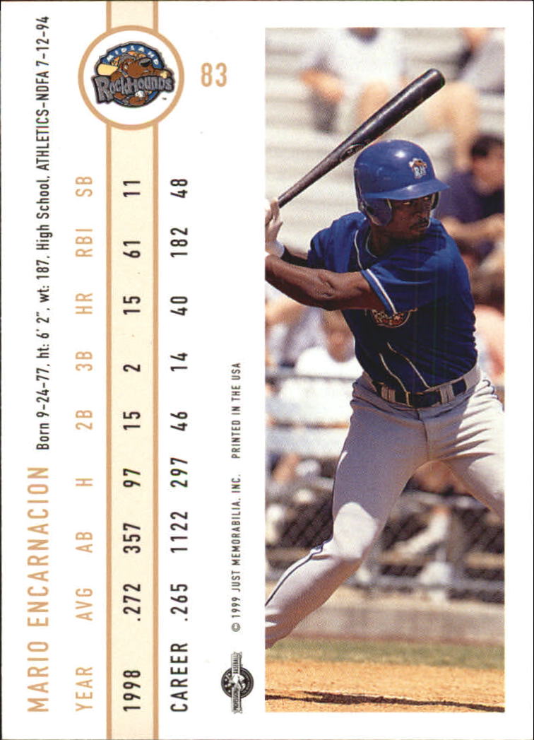 B6666- 1999 Just Baseball Card #s 1-250 +Rookies -You Pick- 15+ FREE US SHIP - Picture 160 of 476