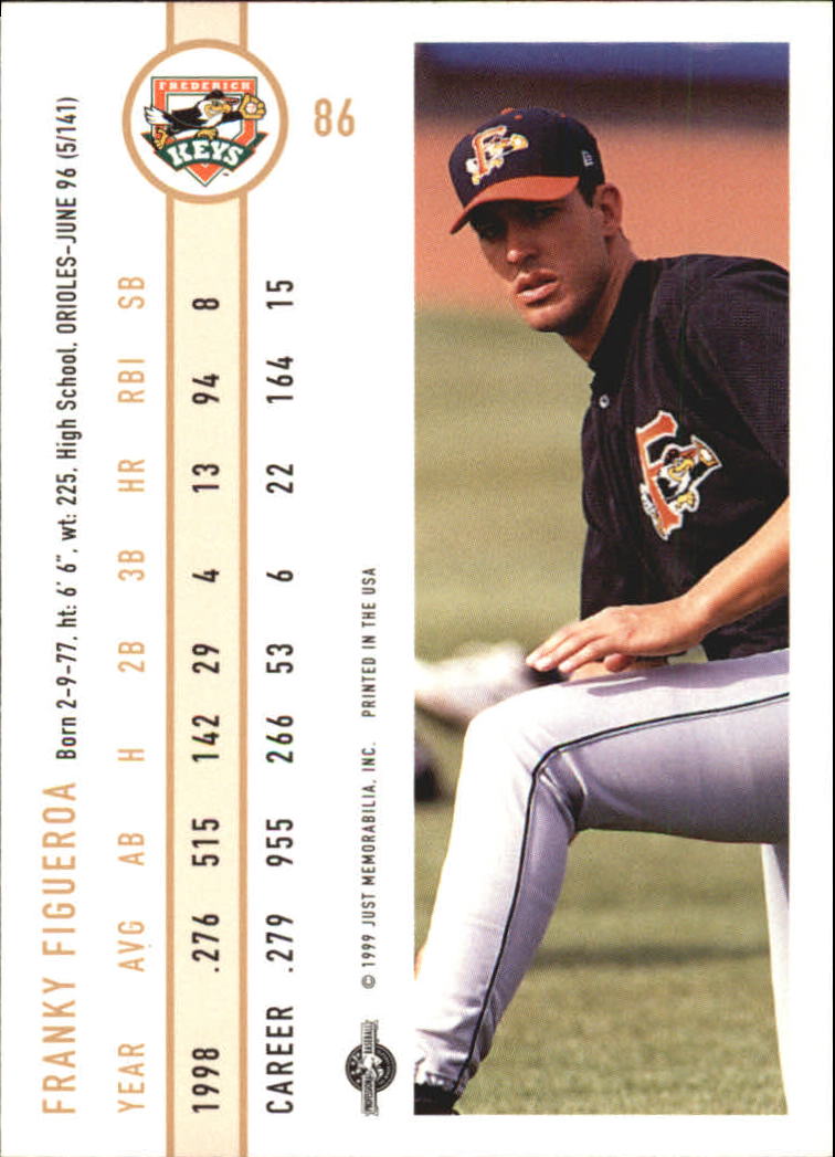 B6666- 1999 Just Baseball Card #s 1-250 +Rookies -You Pick- 15+ FREE US SHIP - Picture 166 of 476