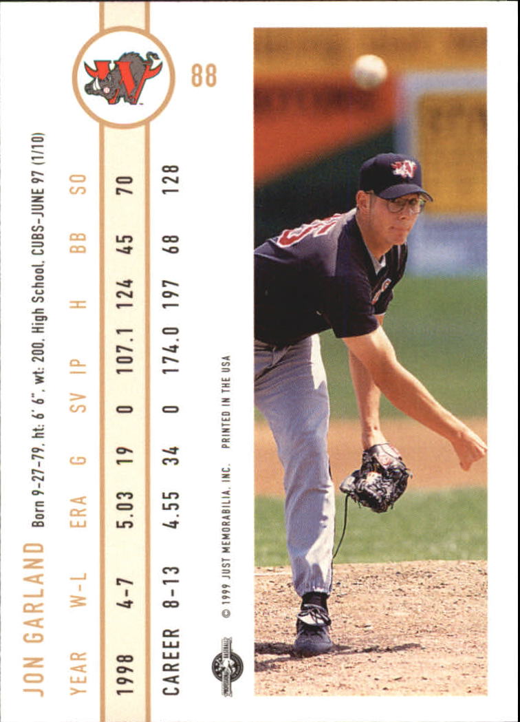 B6666- 1999 Just Baseball Card #s 1-250 +Rookies -You Pick- 15+ FREE US SHIP - Picture 170 of 476