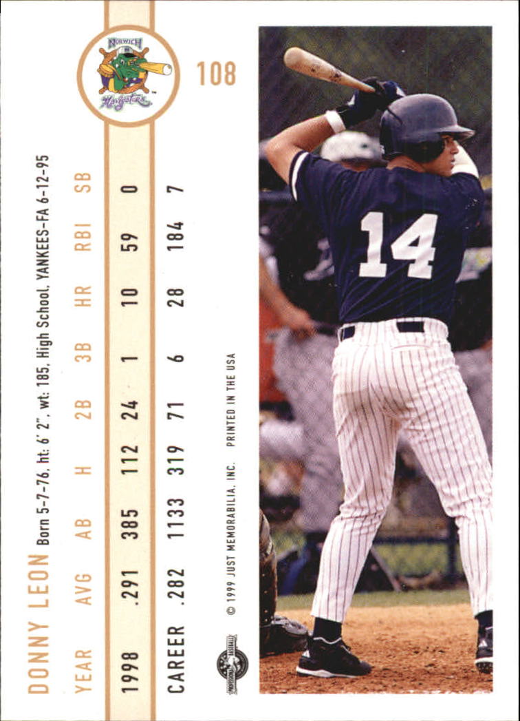 B6666- 1999 Just Baseball Card #s 1-250 +Rookies -You Pick- 15+ FREE US SHIP - Picture 209 of 476