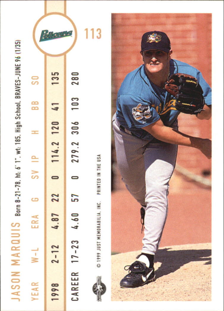 B6666- 1999 Just Baseball Card #s 1-250 +Rookies -You Pick- 15+ FREE US SHIP - Picture 219 of 476