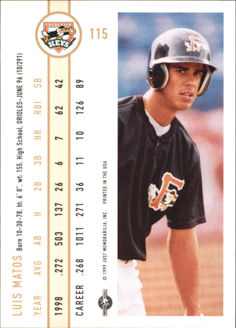 B6666- 1999 Just Baseball Card #s 1-250 +Rookies -You Pick- 15+ FREE US SHIP - Picture 223 of 476