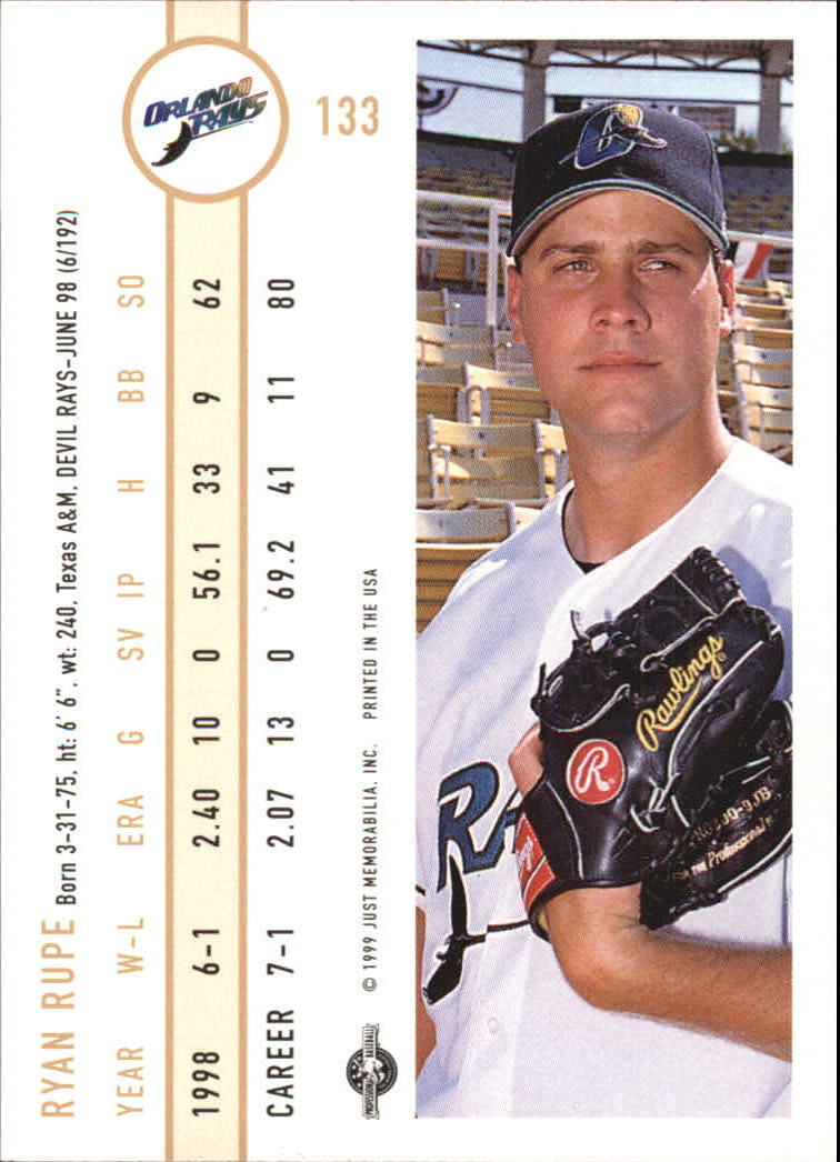 B6666- 1999 Just Baseball Card #s 1-250 +Rookies -You Pick- 15+ FREE US SHIP - Picture 257 of 476