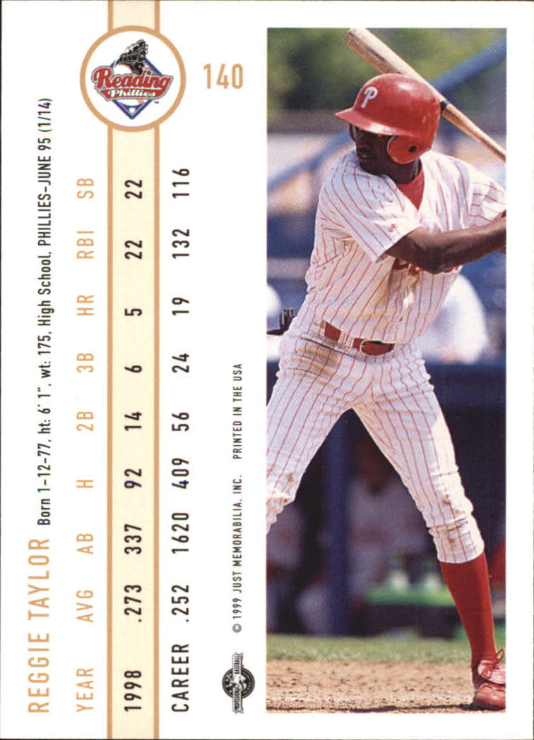 B6666- 1999 Just Baseball Card #s 1-250 +Rookies -You Pick- 15+ FREE US SHIP - Picture 269 of 476