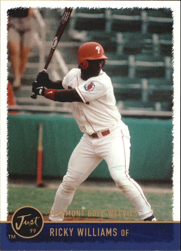 B6666- 1999 Just Baseball Card #s 1-250 +Rookies -You Pick- 15+ FREE US SHIP - Picture 282 of 476