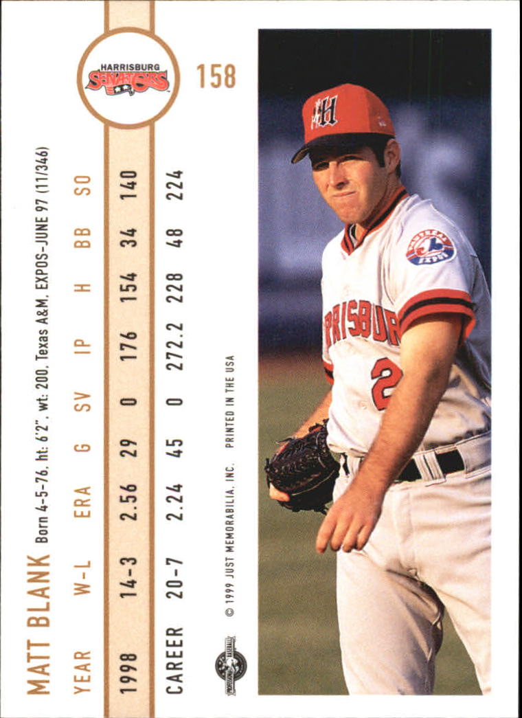 B6666- 1999 Just Baseball Card #s 1-250 +Rookies -You Pick- 15+ FREE US SHIP - Picture 301 of 476