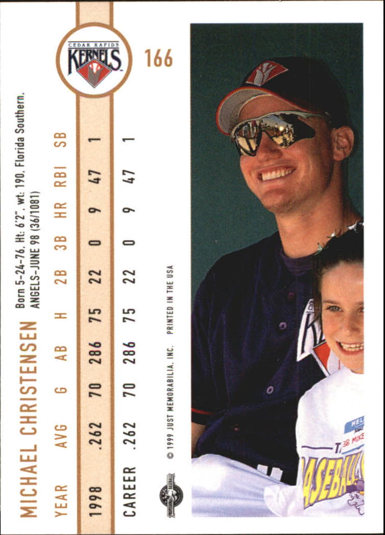 B6666- 1999 Just Baseball Card #s 1-250 +Rookies -You Pick- 15+ FREE US SHIP - Picture 317 of 476