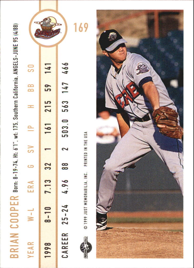 B6666- 1999 Just Baseball Card #s 1-250 +Rookies -You Pick- 15+ FREE US SHIP - Picture 323 of 476