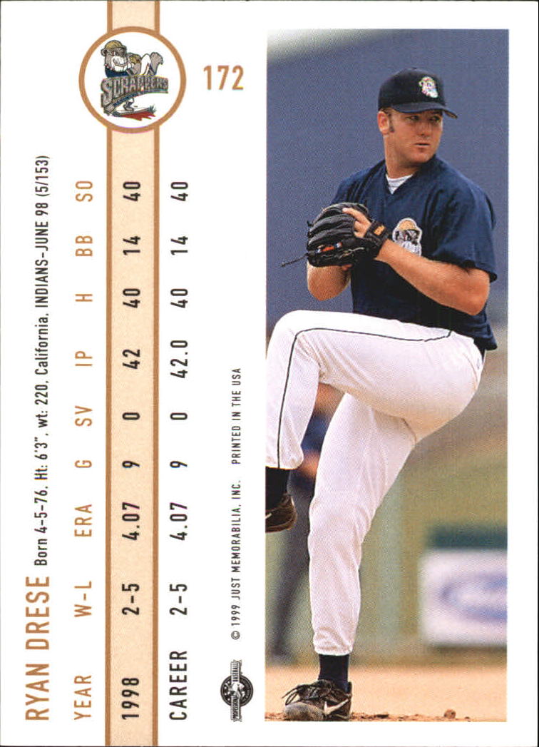 B6666- 1999 Just Baseball Card #s 1-250 +Rookies -You Pick- 15+ FREE US SHIP - Picture 327 of 476