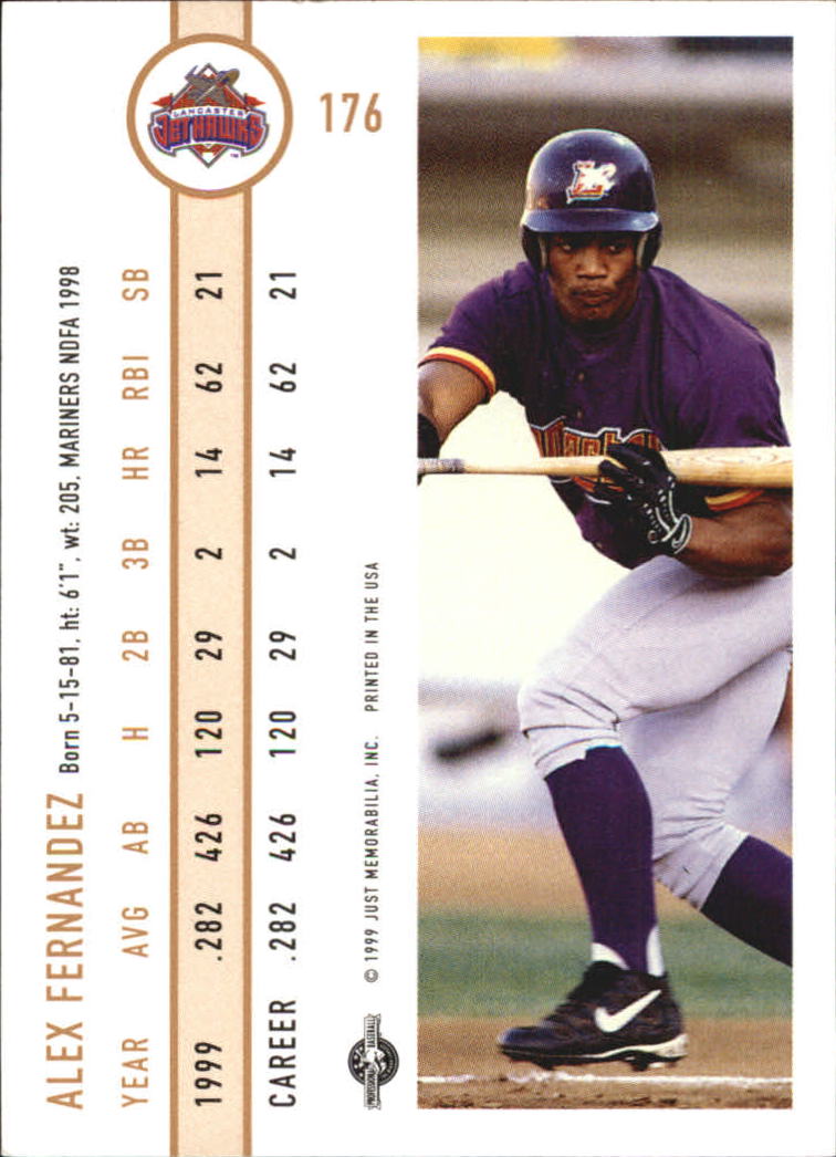 B6666- 1999 Just Baseball Card #s 1-250 +Rookies -You Pick- 15+ FREE US SHIP - Picture 335 of 476