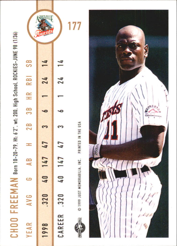 B6666- 1999 Just Baseball Card #s 1-250 +Rookies -You Pick- 15+ FREE US SHIP - Picture 337 of 476