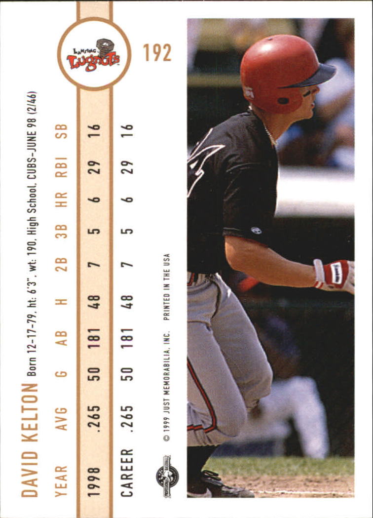 B6666- 1999 Just Baseball Card #s 1-250 +Rookies -You Pick- 15+ FREE US SHIP - Picture 365 of 476
