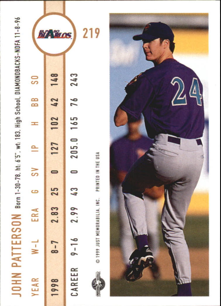 B6666- 1999 Just Baseball Card #s 1-250 +Rookies -You Pick- 15+ FREE US SHIP - Picture 415 of 476