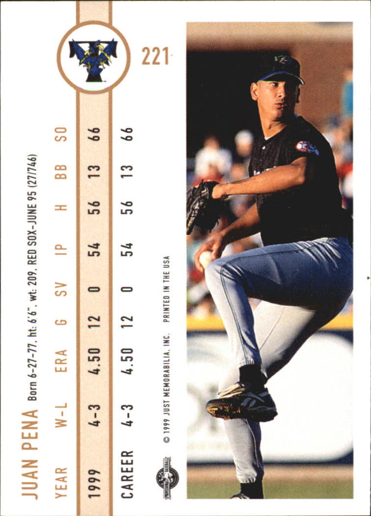 B6666- 1999 Just Baseball Card #s 1-250 +Rookies -You Pick- 15+ FREE US SHIP - Picture 419 of 476